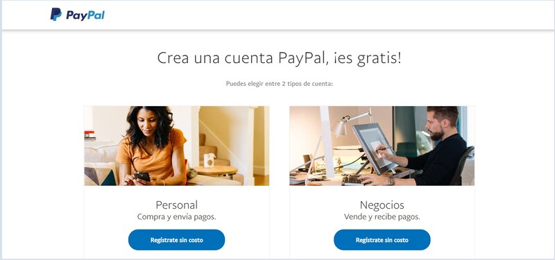 registro paypal colombia